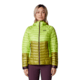 Mountain Hardwear Ghost Whisperer Hoody - Womens, Citron Glow, Extra Large, 2104731378-XL
