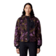 Mountain Hardwear HiCamp Fleece Snap Front Jacket - Womens, Blackberry Forests Floor Print, Large, 2083701514-L