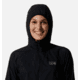 Mountain Hardwear Kor AirShell Hood Jacket - Womens, Black, Extra Large, 1985071010-XL
