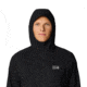 Mountain Hardwear Kor AirShell Hybrid Hooded Jacket - Mens, Black, M, 190423029501