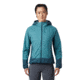 Mountain Hardwear Kor Cirrus Hybrid Hoody - Womens, Washed Turq, Extra Small, 1879911447-XS