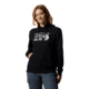 Mountain Hardwear Logo Pullover Hoody - Womens, Black, Small, 2016791010-Black-S