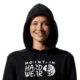 Mountain Hardwear Logo Pullover Hoody - Womens, Black, Small, 2016791010-Black-S