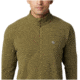Mountain Hardwear Macrochill 1/2 Zip - Mens, Combat Green, 2XL, OM7723353-XXL