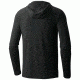 Mountain Hardwear Metonic Long Sleeve Hoody - Men's, Stealth Grey, S 1778831006-S