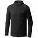 Mountain Hardwear Metonic Long Sleeve Hoody - Men's, Stealth Grey, S 1778831006-S