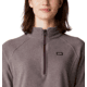 Mountain Hardwear Microchill 1/4 Zip Pullover - Women's, Blackberry Heather, L, 2104891-513-L