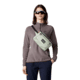 Mountain Hardwear Microchill 1/4 Zip Pullover - Women's, Blackberry Heather, L, 2104891-513-L