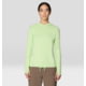 Mountain Hardwear Crater Lake Long Sleeve Hoody - Women's, Frozen In Lime, S, 1829681-386-S