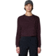 Mountain Hardwear MHW Box Logo LS Crop - Womens
