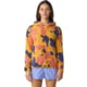 Mountain Hardwear Microchill Hoody - Women's, Sundown Gold Blissed Dye Print, XS, 190423045372