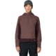 Mountain Hardwear Summit Grid Half Zip Hoody - Women's, Carob, Deep Mulberry, M, 2166641219-219-M