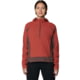 Mountain Hardwear Summit Grid Half Zip Hoody - Women's, Mars Red, Carob, S, 2166641844-844-S