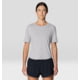 Mountain Hardwear Sunblocker Short Sleeve Shirt - Women's, Half Moon Grey, XS, 2067781-059-XS