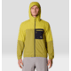 Mountain Hardwear Wind Veil Hooded Jacket - Men's, Bright Fatigue, Lucky Chard, XXL, 2146681-331-XXL