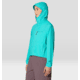 Mountain Hardwear Wind Veil Hooded Jacket - Women's, Aqua Marina, M, 2146771-354-M