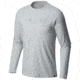 Mountain Hardwear Phases of the Space Station Long Sleeve, Heather Grey Ice, XXL, 1792821064-XXL