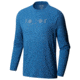 Mountain Hardwear Phases of the Space Station Long Sleeve, Heather Nightfall Blue, XXL, 1792821449-XXL