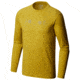 Mountain Hardwear Phases of the Space Station Long Sleeve Shirt - Mens, Heather Dark Citron, Large, 1792821359-L