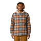 Mountain Hardwear Plusher Microchill Lined Shirt - Men's, Golden Brown Ombre Buffalo Check Print, Large, 2079671233-L