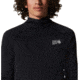 Mountain Hardwear Polartec Power Stretch M FZ - Mens, Black, Large, 1993441010-L