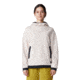 Mountain Hardwear Powder Maven Fleece Pullover Hoody - Women's, Talc, Small, 2077671170-S
