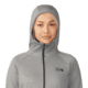 Mountain Hardwear Sendura Hoody - Womens, Foil Grey Heather, Extra Large, 2104861056-XL