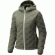 Mountain Hardwear StretchDown DS Hooded Jacket - Women's-Green Fade-Medium