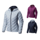 Mountain Hardwear StretchDown DS Hooded Jacket - Women's, Arctic Blue, Cosmos Purple, Dark Zinc