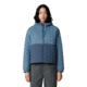 Mountain Hardwear Stretchdown Light Full Zip Hoody - Womens, Asiatic Blue, Montauk Blue, Extra Large, 2077681444-XL