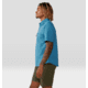 Mountain Hardwear Stryder Short Sleeve Shirt - Mens, Caspian, Small, 2070501442-S