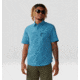 Mountain Hardwear Stryder Short Sleeve Shirt - Mens, Caspian, Medium, 2070501442-M