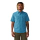 Mountain Hardwear Stryder Short Sleeve Shirt - Men's, Caspian, Medium, 2070501442-M