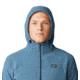 Mountain Hardwear Summit Grid Hoody - Men's, Adriatic Blue, S, 2105711-444-S