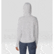 Mountain Hardwear Sunblocker Long Sleeve Hoody - Womens, Grey Ice Heather, Extra Large, 2067761063-XL