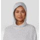 Mountain Hardwear Sunblocker Long Sleeve Hoody - Womens, Grey Ice Heather, Extra Large, 2067761063-XL