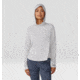 Mountain Hardwear Sunblocker Long Sleeve Hoody - Womens, Grey Ice Heather, Extra Large, 2067761063-XL