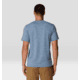 Mountain Hardwear Sunblocker Short Sleeve Shirt - Mens, Adriatic Blue Heather, M/L, 190423018482