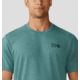 Mountain Hardwear Sunblocker Short Sleeve Shirt - Mens, Blue Pine Heather, Extra Large, 2027891355-XL