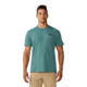 Mountain Hardwear Sunblocker Short Sleeve Shirt - Mens, Blue Pine Heather, Extra Large, 2027891355-XL