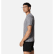 Mountain Hardwear Sunblocker Short Sleeve Shirt - Men's, Foil Grey Heather, S, 2027891-056-S