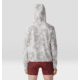 Mountain Hardwear Sunshadow Full Zip Top - Womens, Grey Ice Spore Dye Print, Small, 1982601064-S