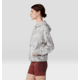 Mountain Hardwear Sunshadow Full Zip Top - Womens, Grey Ice Spore Dye Print, Small, 1982601064-S