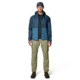 Mountain Hardwear Threshold Jacket - Mens, Moon Blue, Adriatic Blue, L, 190423032549
