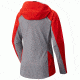 Mountain Hardwear Touren Hooded Jacket - Women's, Fiery Red, Manta Grey, M 1765361636-M
