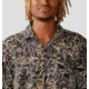 Mountain Hardwear Trail Sender Camp Shirt - Mens, Black Floral Print, Medium, 2075061010-M