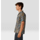 Mountain Hardwear Trail Sender Camp Shirt - Mens, Volcanic Floral Print, Small, 2075061007-S