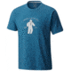 Mountain Hardwear Wearable Sleeping Bags Short Sleeve T - Men's-Heather Phoenix Blue-Medium