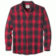 Mountain Khakis Saloon Flannel Shirt - Men's-Cardinal-Large