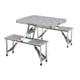 Mountain Summit Gear Aluminum Folding Picnic Table, Aluminum, MSG-PCTBL